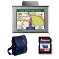 Garmin Nuvi 350 GPS Unit w/ Case & 1 GB SD Card