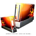 Orange Sunflower Skin Decal for Nintendo Wii