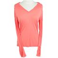 Fila Women's Peach Long-sleeve Hooded Shirt