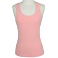Fila Pink Sueded Supplex Racer Back Tank Top
