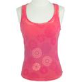 Fila Pink Printed Racerback Tank Top