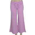 OMgirl Women's Lotus French Terry Capri