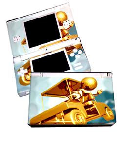 3D Golf Cart Decal Skins Sticker For Nintendo DS LITE