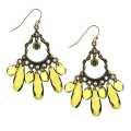 Exotica Green Chandelier Earrings