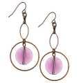 1928 Jewelry Big Bold Hoop Drop Earrings