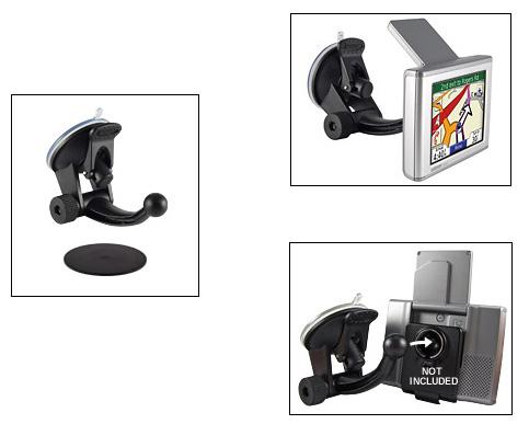 Garmin Nuvi StreetPilot Suction Mount and Disc