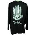 Miskeen Men's Black Long-sleeve Tee