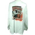 Miskeen Men's White Long-sleeve T-shirt