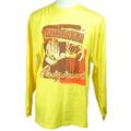 Miskeen Men's Yellow Long-sleeve Tee