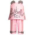 Rare Editions Girl's Pink Paris Capri Set