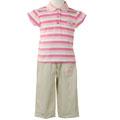 BT Kids Toddler Girl's 2-piece Striped Capri Set