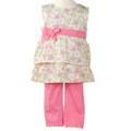 BT Kids Toddler Girl's 2-piece Floral Pants Set
