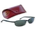 Ray Ban Predator Black Silver Polarized Sunglasses