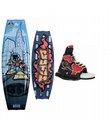 Gator Boards Signature 126-cm Wakeboard and Liquid Force Metro Bindings