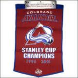 Colorado Avalanche Stanely Cup Champ Banner 