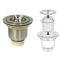 Stainless Kitchen Sink Basket Strainer