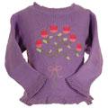 Mulberribush Purple Tulip Sweater
