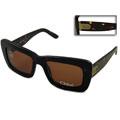 Chole 2145 Unisex Black Sunglasses