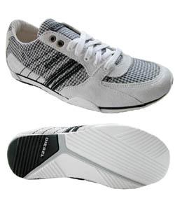 Diesel Women's Grey Parapat Trainers