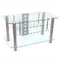 Tear Drop Glass 42-inch TV Stand