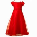 Bonnie Jean Girl's Red Special Occasion Dress