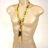 Green Bay Packers Lanyard Ticket Holder Keychain