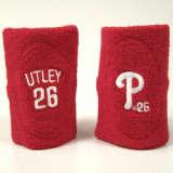 Philadelphia Phillies Chase Utley Sweatbands (Pair)