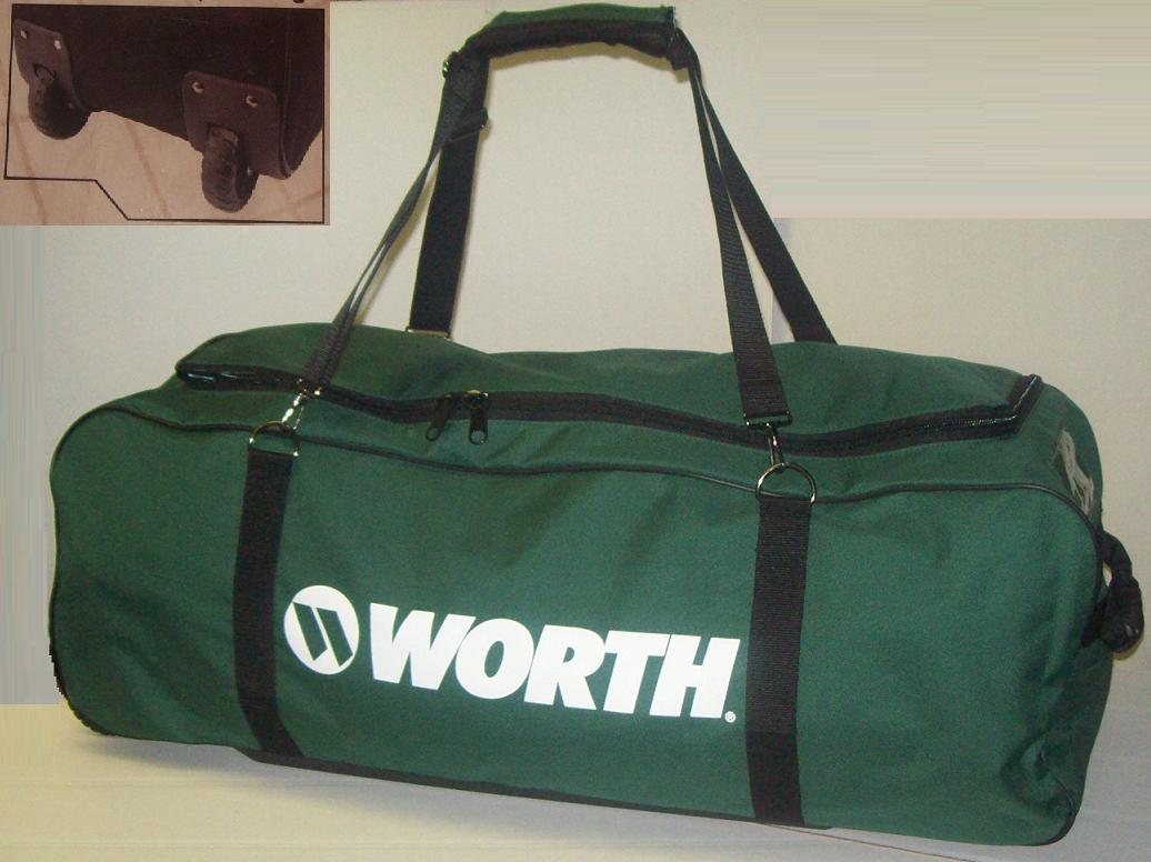 Worth Wheeled Baseball Green Equipment Bag