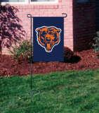 Chicago Bears Official Garden Flag and Stand