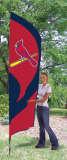 St. Louis Cardinals 8-foot Team Banner Flag