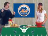 New York Mets Tailgate Banner with Tablecloth