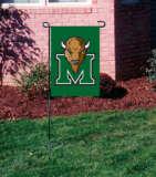 Marshall Thundering Herd Garden Flag and Stand