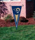 St. Louis Rams 36-inch Yard Pennant Flag and Stand