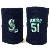Seattle Mariners Ichiro Suzuki Sweatbands (Pair)