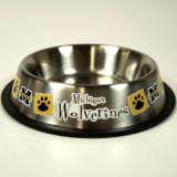 Michigan Wolverines Stainless Steel Pet Bowl