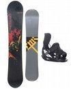 Lamar Cruiser 154 cm Snowboard with Flow Bindings