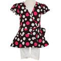 Flapdoodles Dots Toddler Girl's 2-piece Outfit