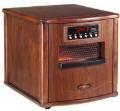Comfort Zone Electric Portable Space Infrared 1500-watt Heater