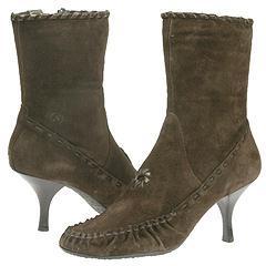 Bronx Shoes 32621 Mylou Moka Suede/ Nappa Boots