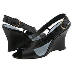 Cynthia Rowley Runway Wedge Black