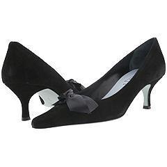 Cynthia Rowley Triumph Black Suede/Black Ribbon(Size 8.5 M)