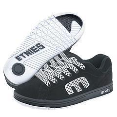 Etnies Callicut Black/Checker Shoes (Size 5 B - Medium)