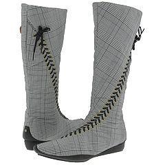 J. Shoes Sapphire Black-White/Black Pw Check/Cow Aniline Veg