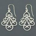 Filigree Silver Earrings (India)