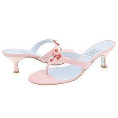 Cynthia Rowley Titanic Pale Pink Suede/Coral