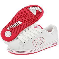 Etnies Callicut White/Fuchsia Shoes