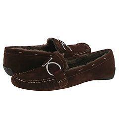 AK Anne Klein Davis Warm Dark Brown Suede(Size 6 M)