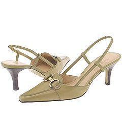 AK Anne Klein Margy Medium Green Leather