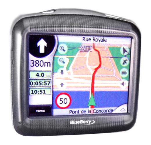 BlueBerry 3.5-inch GPS Navigation System