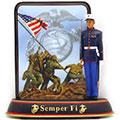 Bradford Exchange 'Semper Fi' Collectible Plate